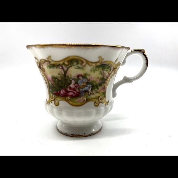 Replacement Tea Cup Chippendale D Lovers Paragon Chippendale D, after 1957 - Picture 1 of 6